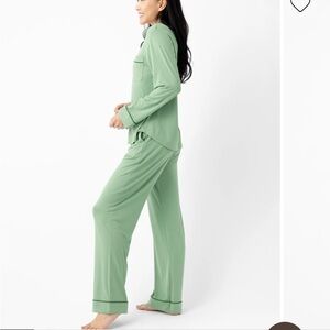 Cozy Earth Green Bamboo Pajama Set - NWT Fern Small